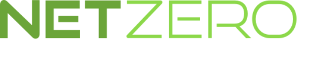 NETZERO logo in green on a white background